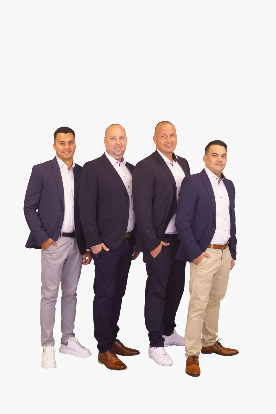 Das vierköpfige Team von Heinemann Immobilien in Cuxhaven